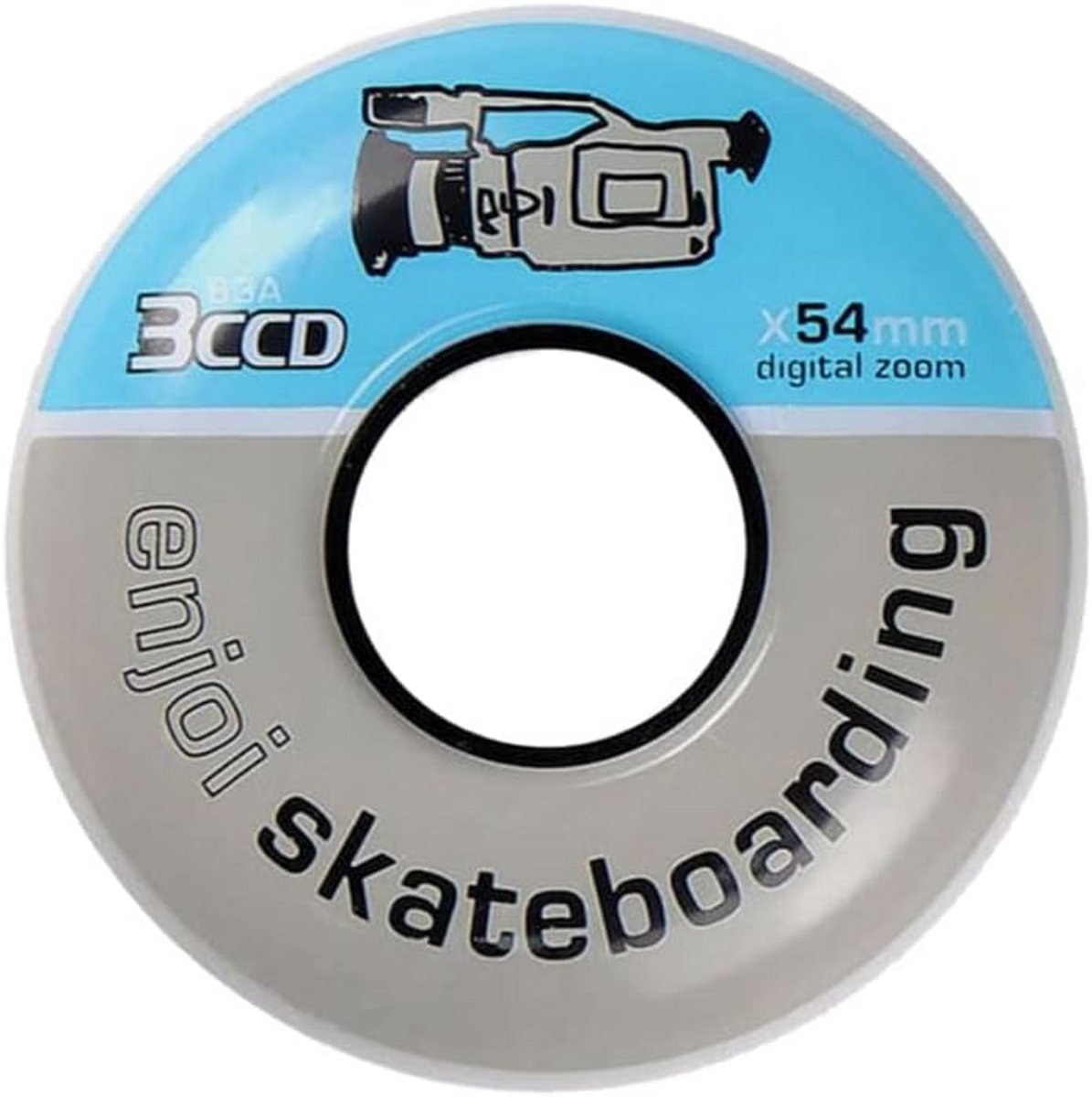 Skateboard Wielen 54mm Duurzame Urethaan Wielen voor Stuntboards Grijs