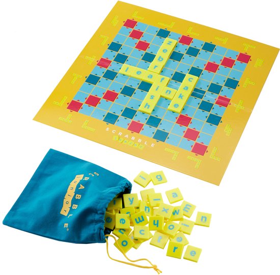 Mattel Games Scrabble Junior - Familie bordspel - Nederlandse editie