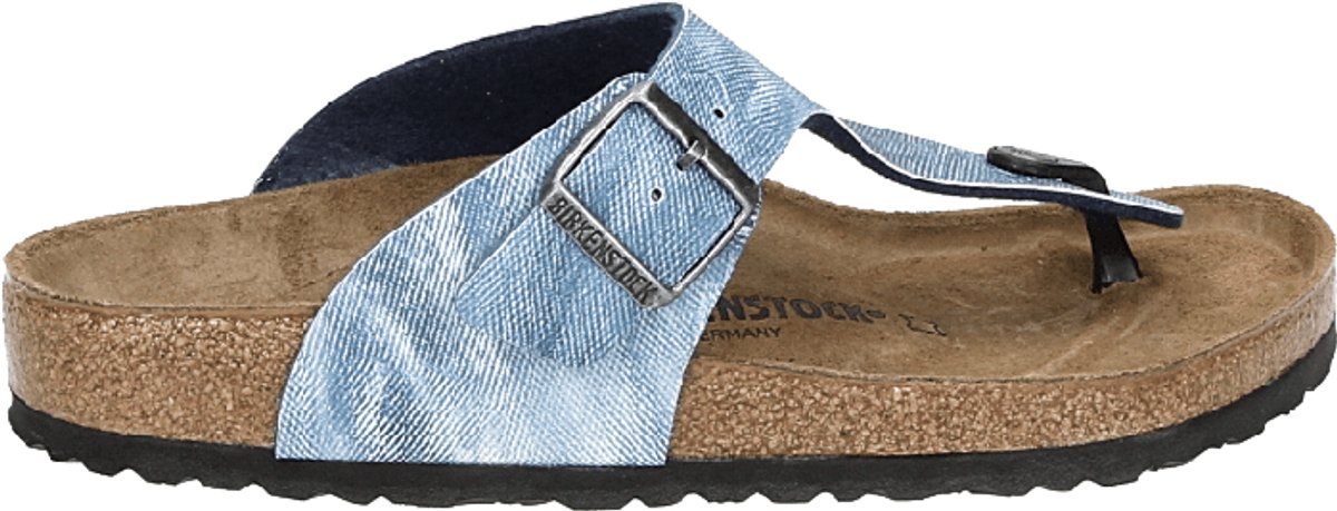Ganter - 257022 HARRY - Heren slippers - Kleur: Blauw - Maat: 44