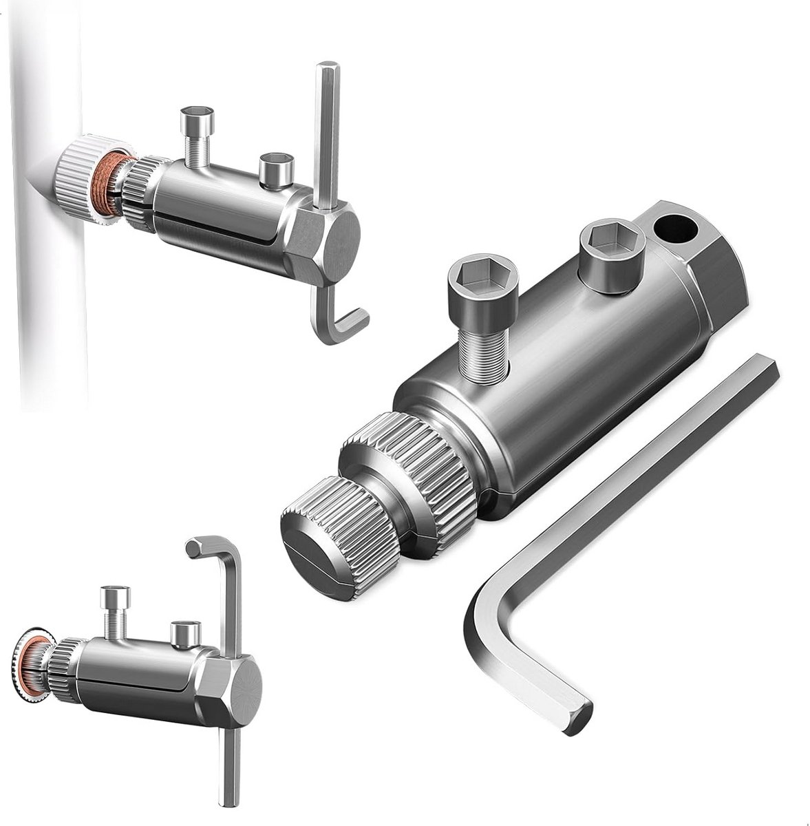 Schroefverwijderset voor Gebroken Leiding- en Kraanschroeven - Universele Reparatie Set