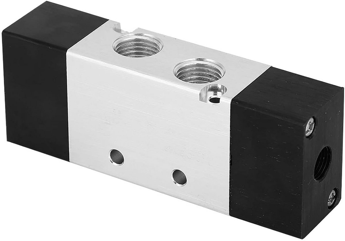 Pneumatische 5/2 Weg Luchtregelklep met PT1/4 inch Aansluiting voor Perslucht Besturing