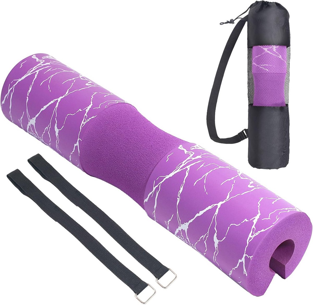 Dikke Barbell Pad voor Squats, Hip Thrusts en Lunges - Comfortabele Foam Bescherming