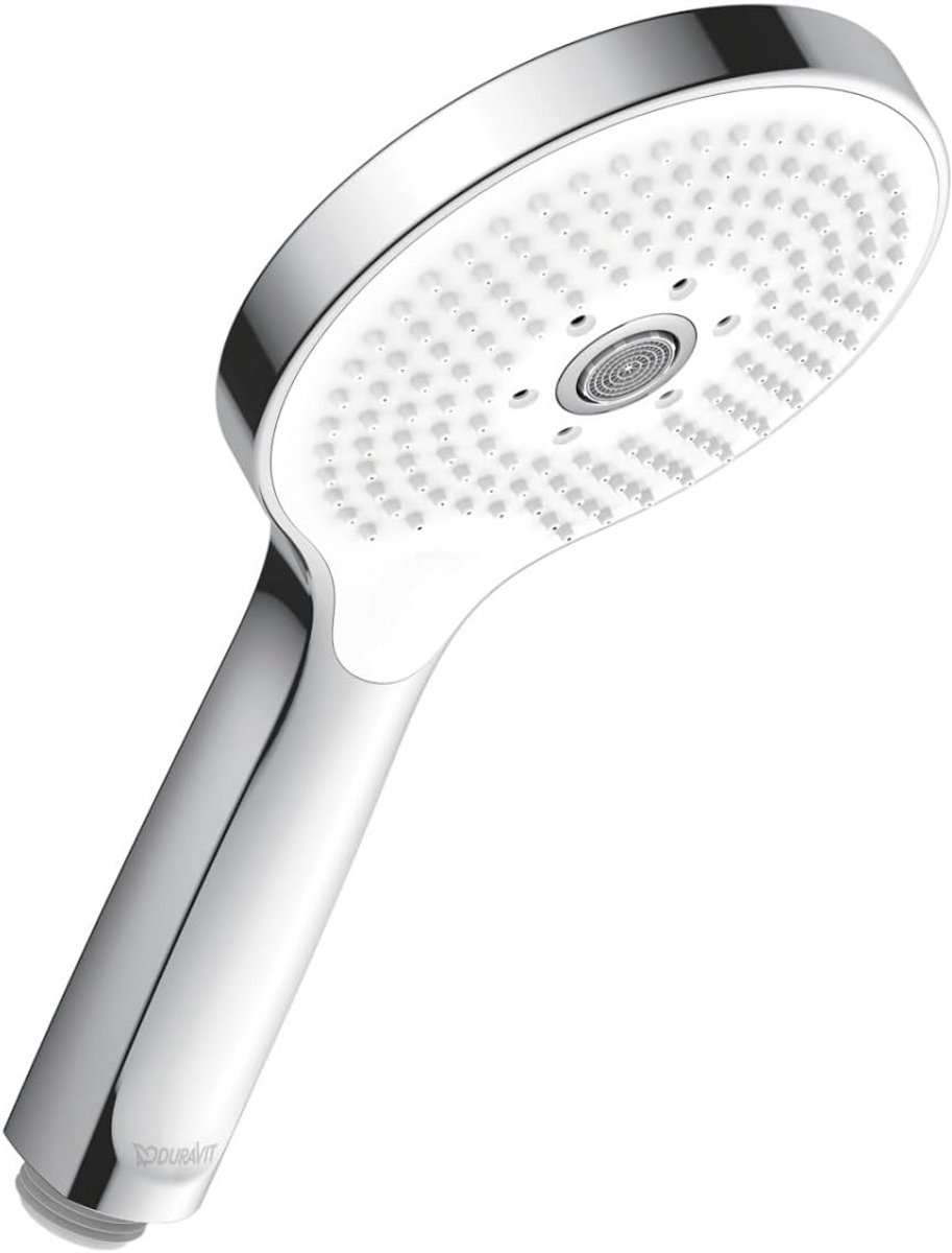 Handdouche 120mm 3 Straalsoorten Chroom - Waterbesparend en Onderhoudsvriendelijk