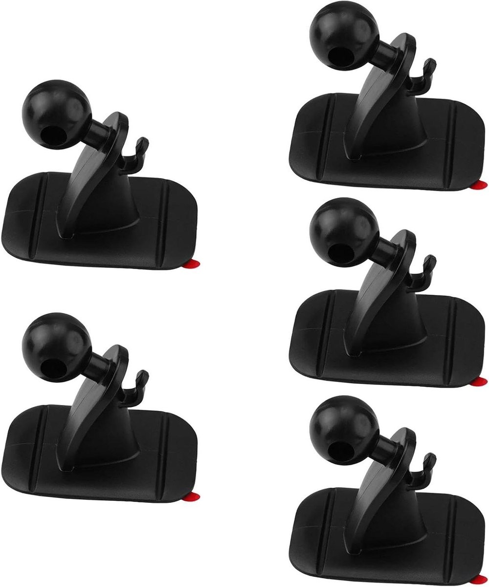 Mobiele telefoonhouder voor auto, zwart, universeel te lijmen dashboard & voorruit