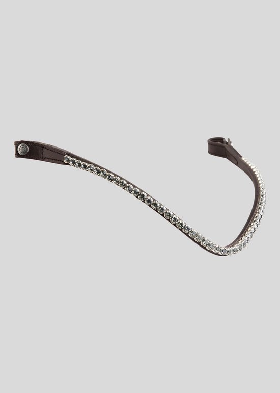 Montar Frontriem Fair Black Grey - Cob | Zwart | Frontriemen paard Montar Frontriem Fair Black Grey - Cob | Zwart | Frontriemen paard