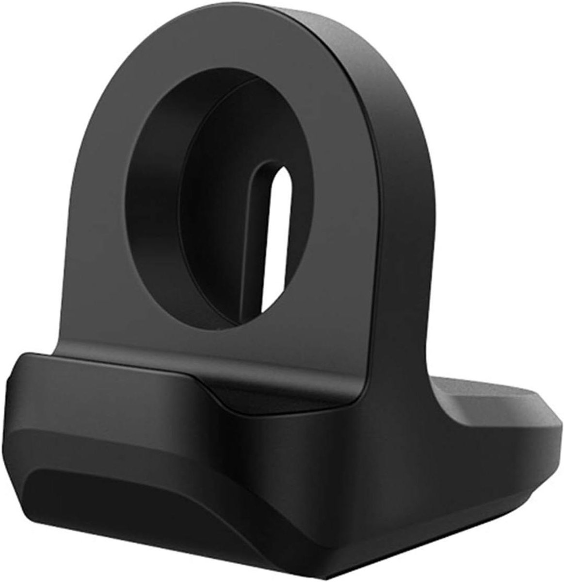 Oplaadstandaard voor Galaxy Watch - Siliconen Dockstation - Zwart - Compatibel met verschillende modellen