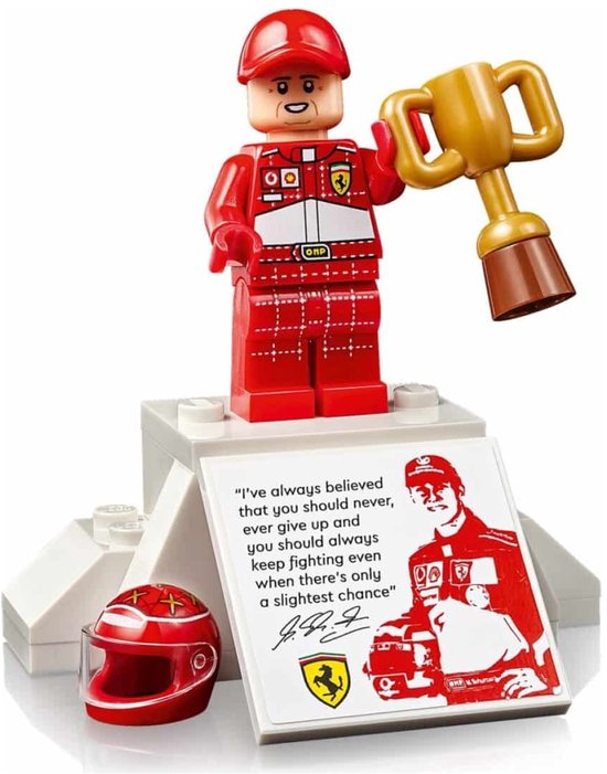 LEGO Icons Ferrari F2004 en Michael Schumacher - 11375