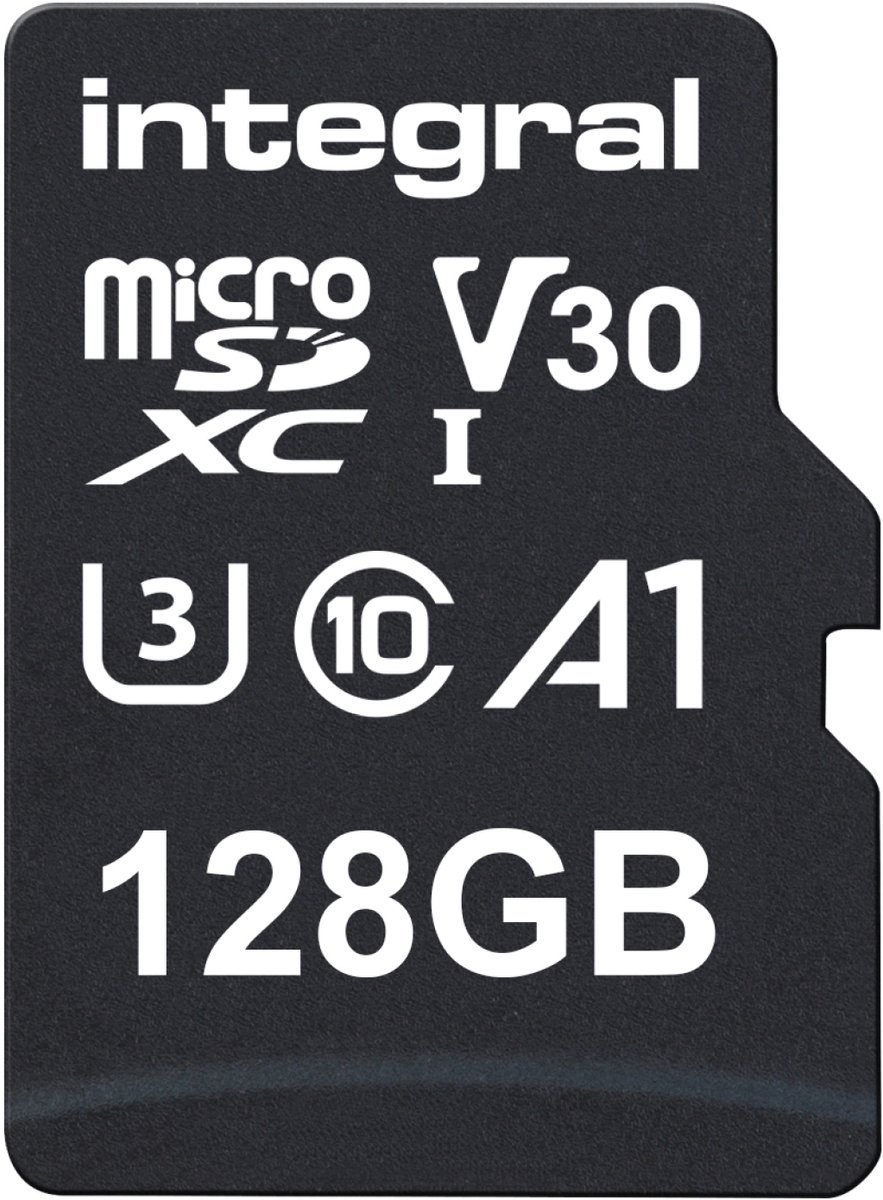 Geheugenkaart Integral microSDXC V30 128GB