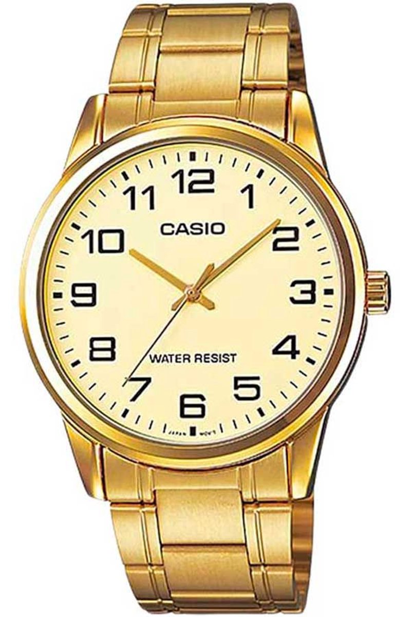 Casio MTP-V001G-9 unisex horloge 45mm - zwart