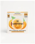 Doosje waterdrop Ice Tea Peach Microdrink met 12 servings. Zonder suiker en met vitamines.