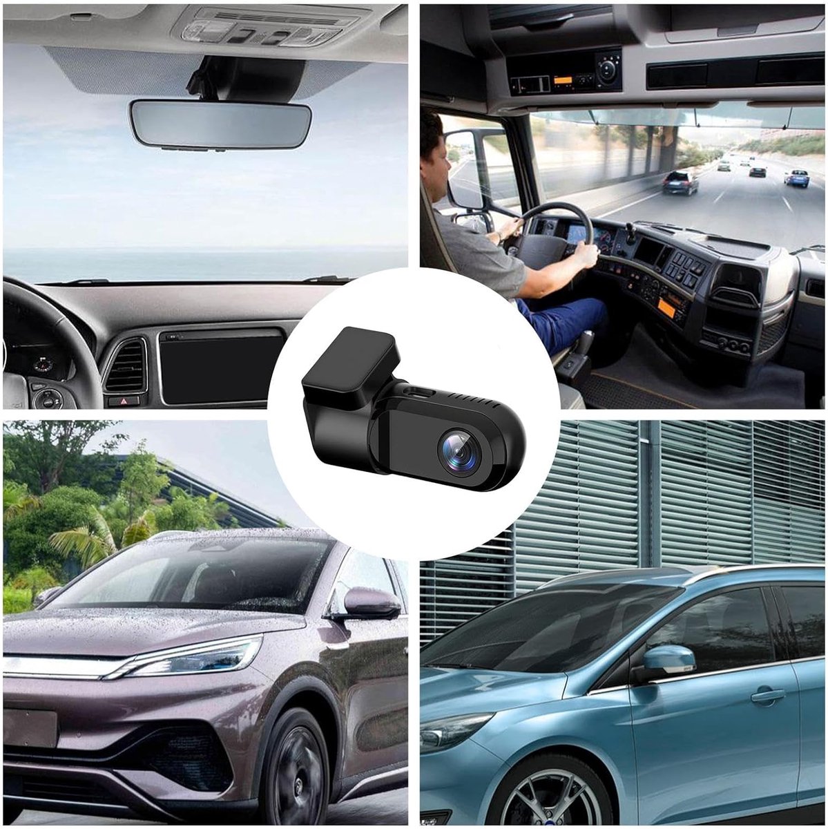 Autodashcam, autorecorder | mediaspeler/recorder – dashcam Geschikt voor voertuigen, waterdichte parkeermonitor, opnamefunctie – foto 5