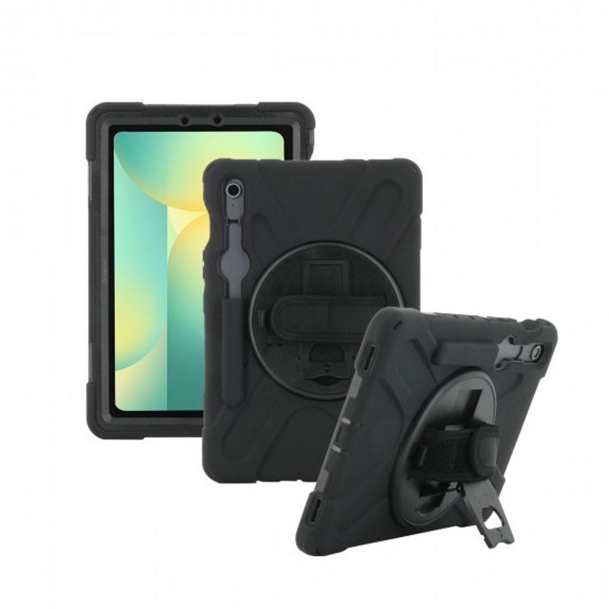 Mobilis All in Case for Galaxy Tab S10 FE - TabS9 - S9+ Shoulderstrap (072006)