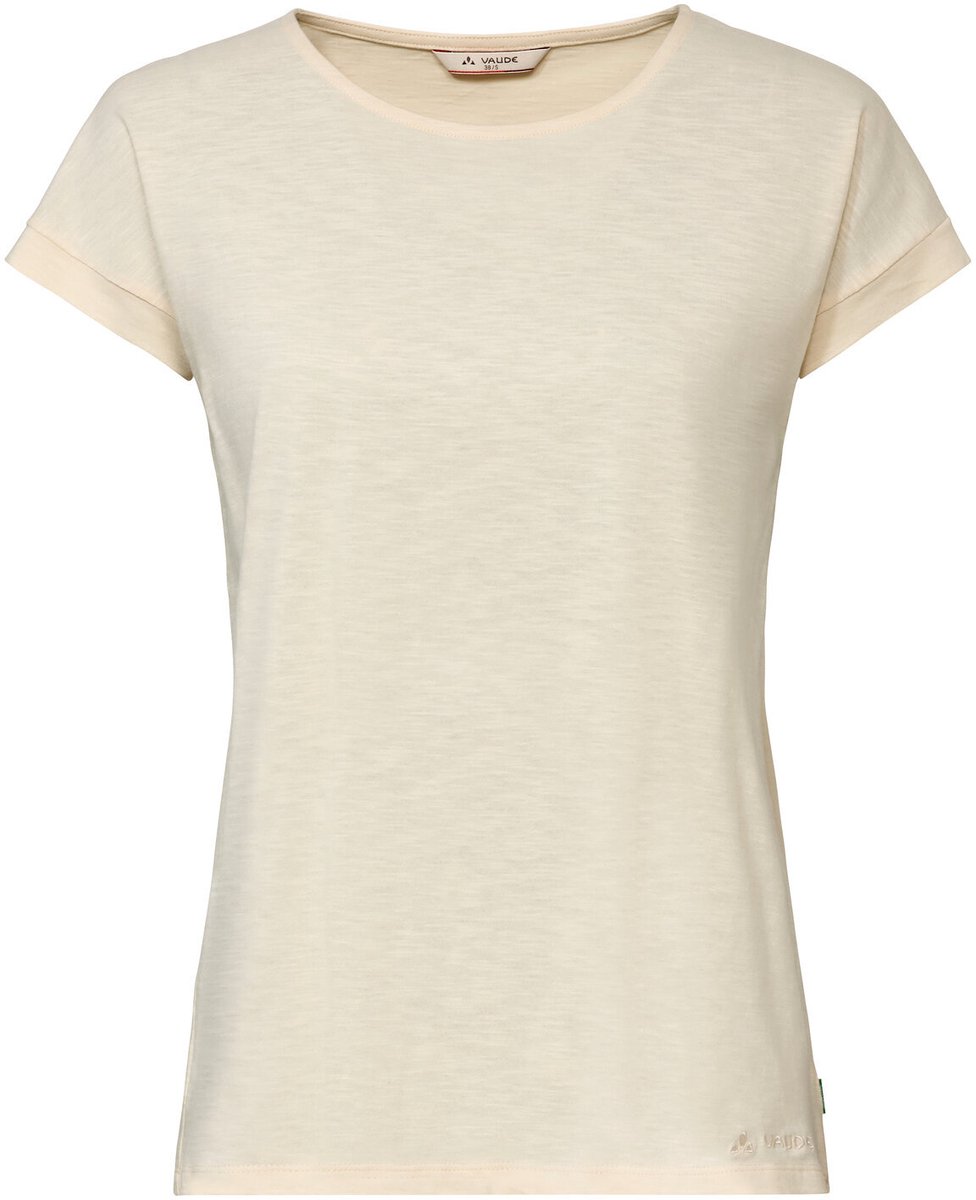 VAUDE Moja T-Shirt IV Functioneel Shirt Dames Outdoor Sport T-shirtLosse pasvorm Creme