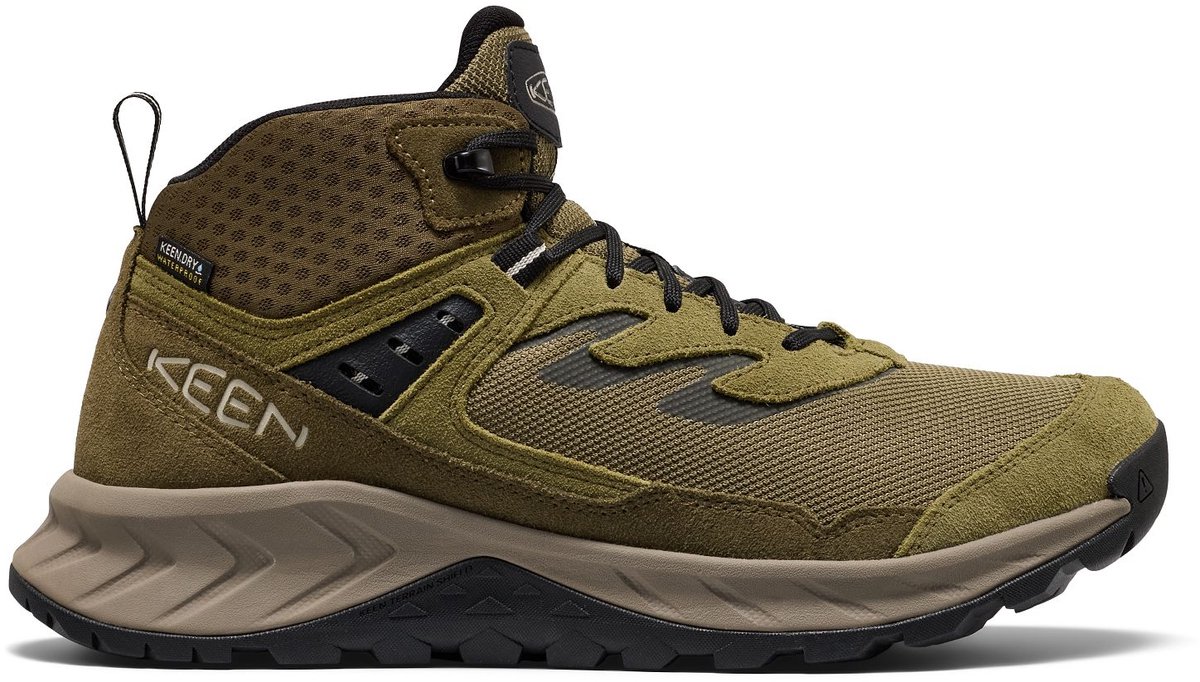 Hightrail Mid Heren Wandelschoenen Mesh Waterdicht Groen