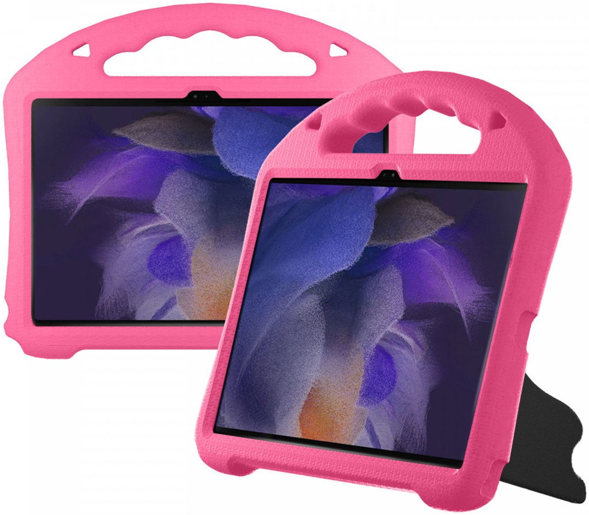 Happy Tree Kinder Tablethoes Geschikt voor Samsung Galaxy Tab A8 Roze