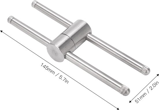 Snooker en Pool Keu Tip Compressor en Shaper voor 9mm-14mm Tips van Merkloos — afbeelding 3