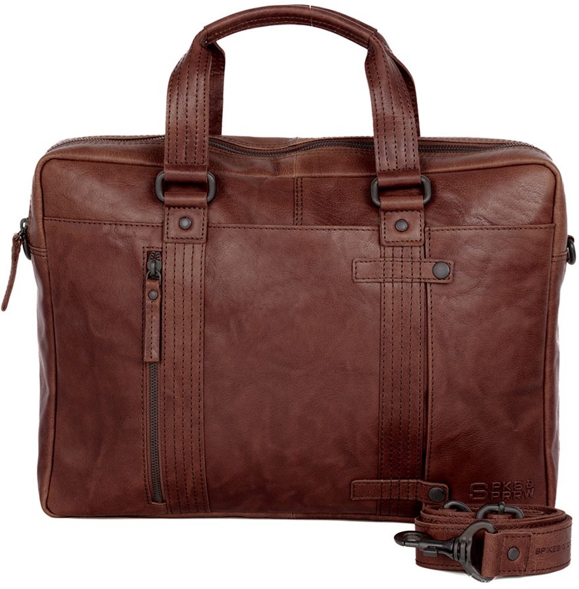Leren Laptoptas - Dexter - Donkerbruin