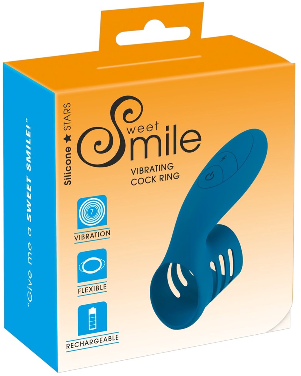 Smile Vibrating Cock Ring
