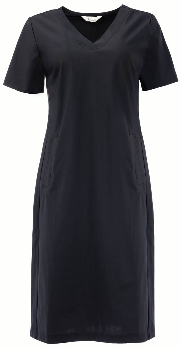 NED Jurk Simo 1 2 Traveler Nos U100 18 Marine Dames Maat - XXL