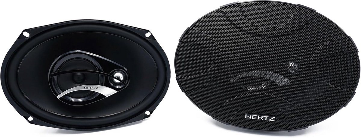 Coaxiale Autoluidsprekers 3-Weg Systeem 15x23 cm 180W Piekvermogen 4 Ohm