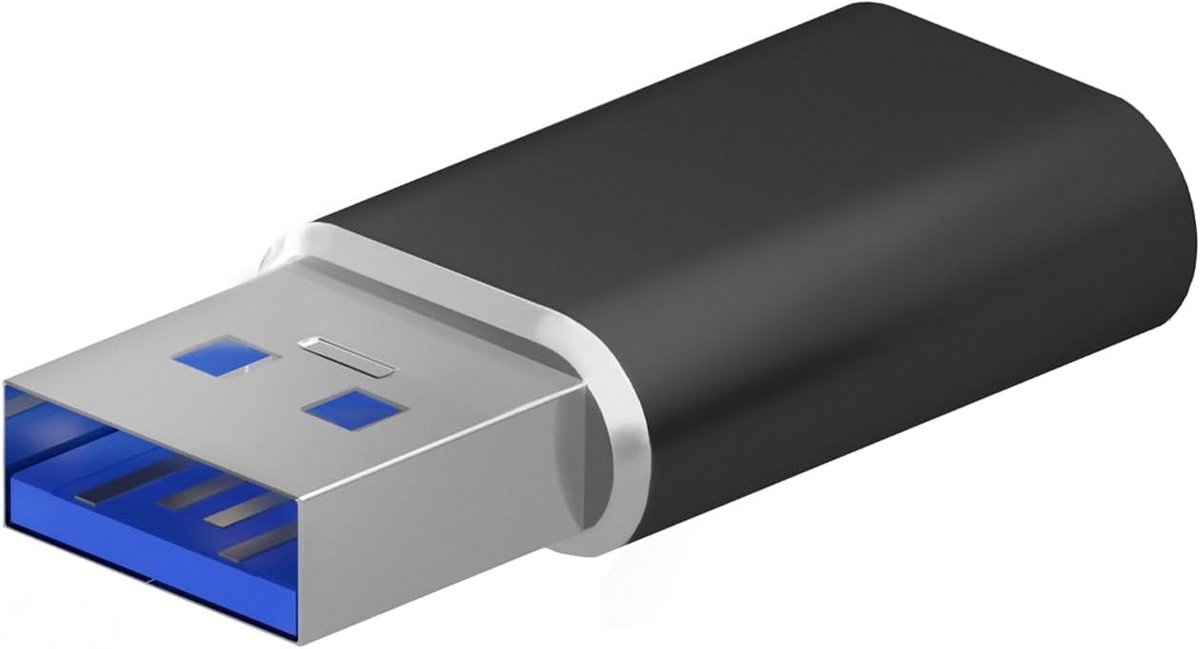 USB-C naar USB-A Adapter USB 3.2 Gen2 met 3A Laadondersteuning
