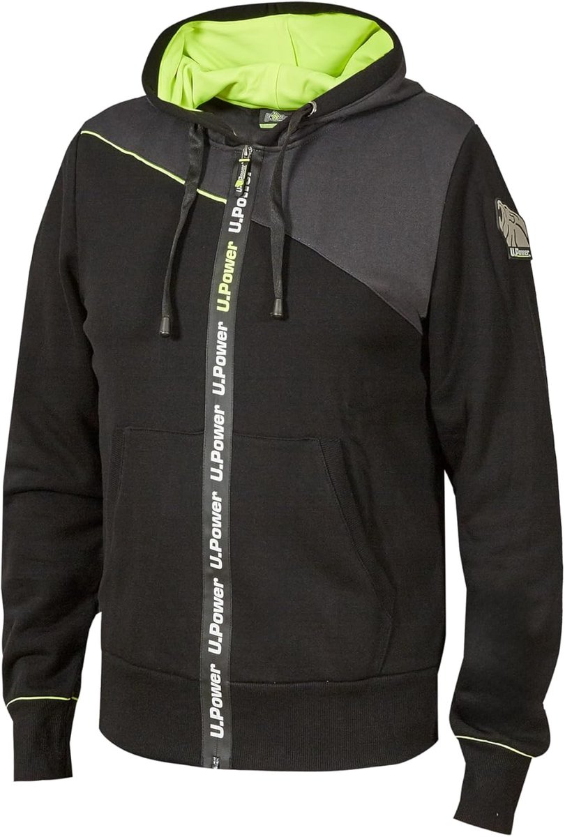 Werkjas met Rits - Werkkleding Heren - Beschermende Kleding - Duurzaam Katoen Polyester - Maat L - Zwart