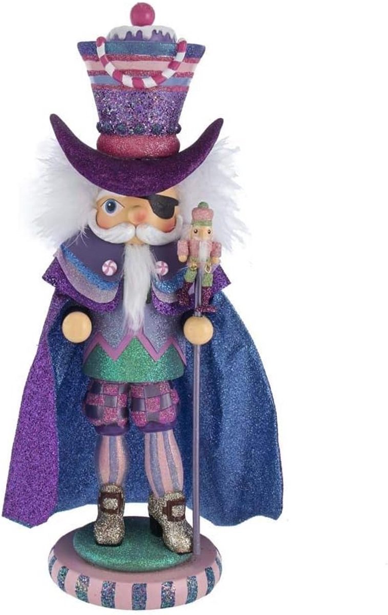 Decoratieve Notenkraker Houten Figuur 38 cm voor Kerstmis