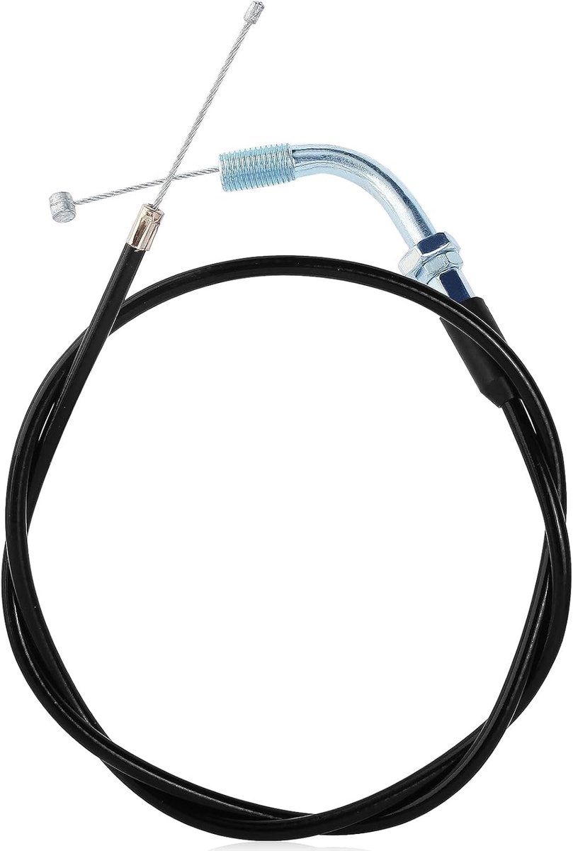 Verstelbare Gaskabel - Motor Kabel Vervanging - Pit Dirt Fiets - Universele Pasvorm - 86cm Lengte - Zwart