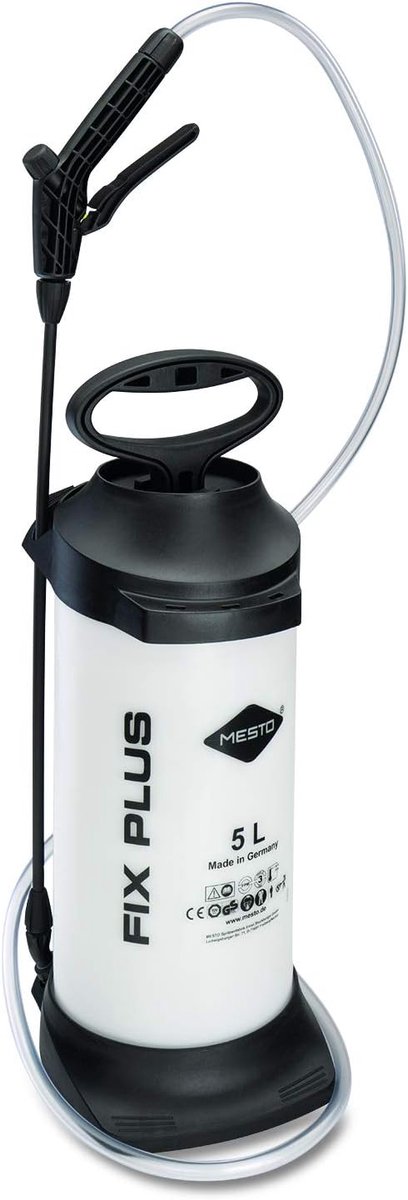 Professionele Kunststof Drukspuit 5 Liter met Vuilfilter en Manometer