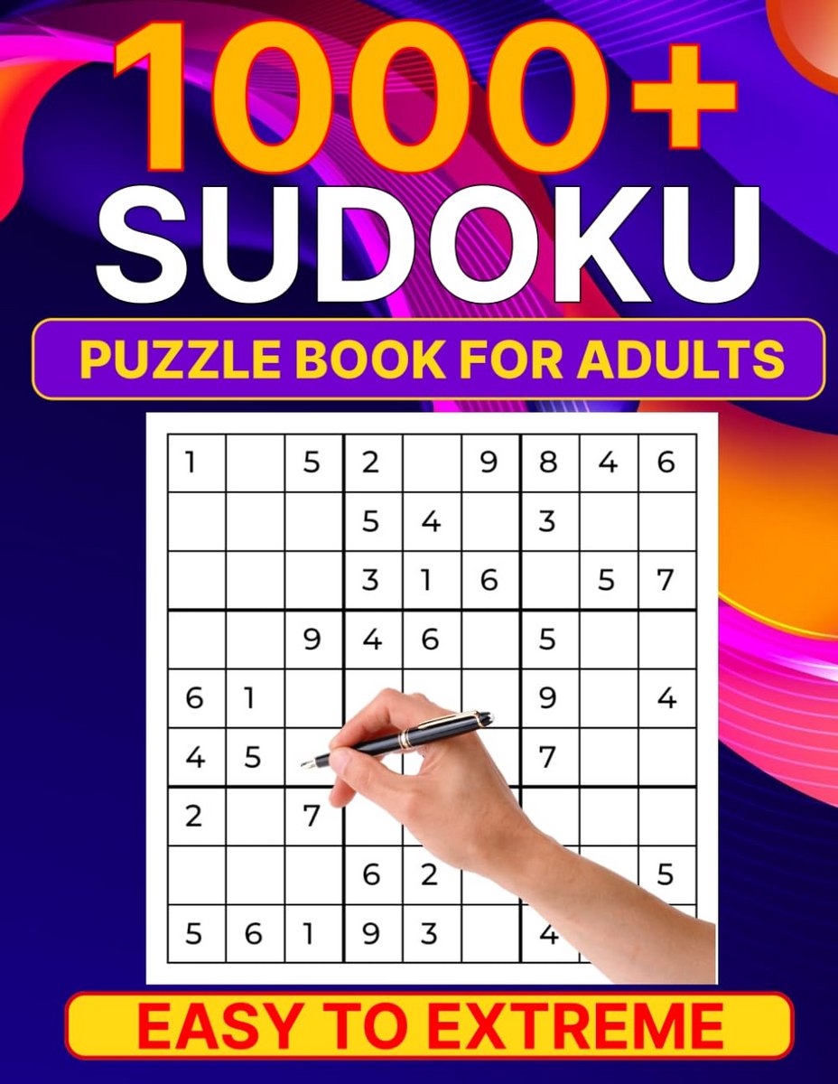 Sudoku Puzzelboek - Hersenkrakers - Ontspanning - 1035 Puzzels - A4 Formaat