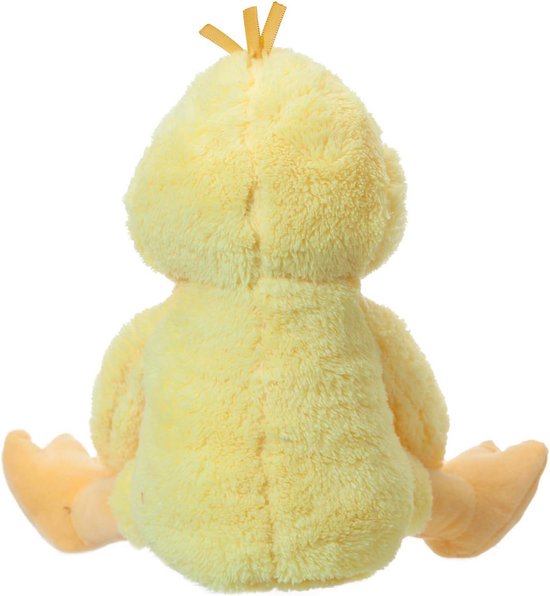 Zacht Pluche Eend Knuffeldier voor Kinderen, Fluffy Gele Dierenknuffel 18cm — afbeelding 4