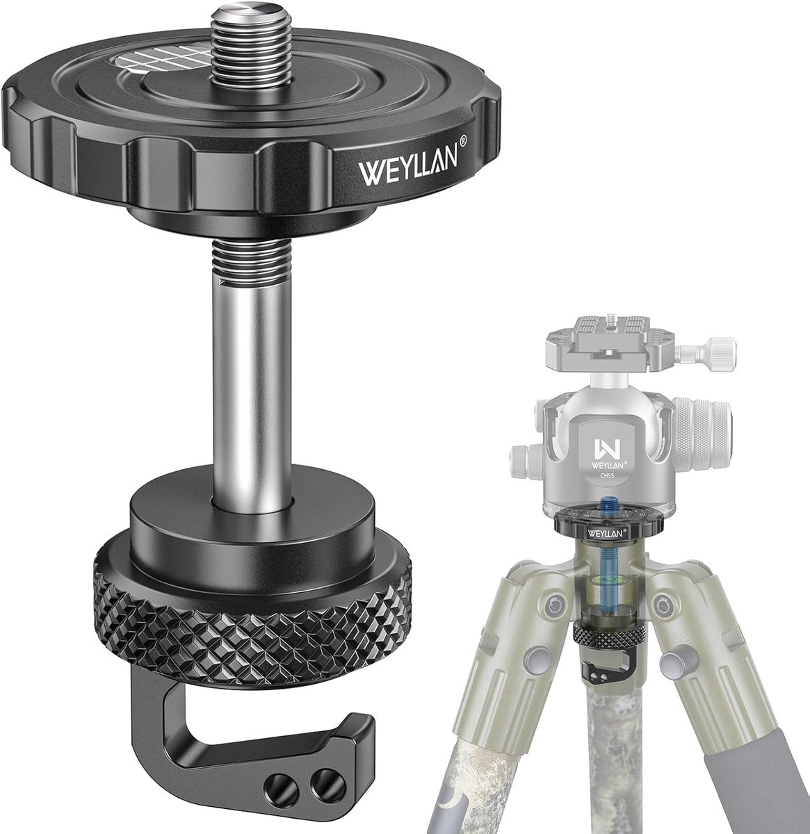 Kogelkop Adapter - Converter Mount - Statief Stabiliteit - Volledig Metaal - 9.95 x 5.8 cm