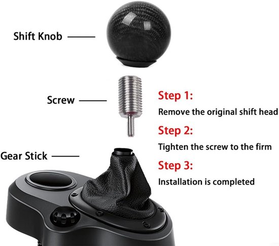 Robuuste Adapter Schroef voor Sim Racing SchakelPook Bevestiging — afbeelding 4