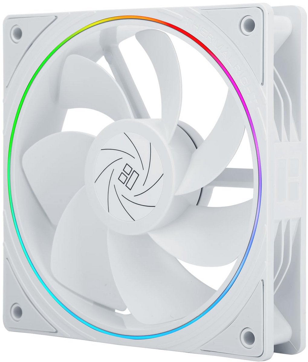 Stille ARGB PC Behuizing Koelventilator 120mm PWM Wit met Hoge Luchtstroom