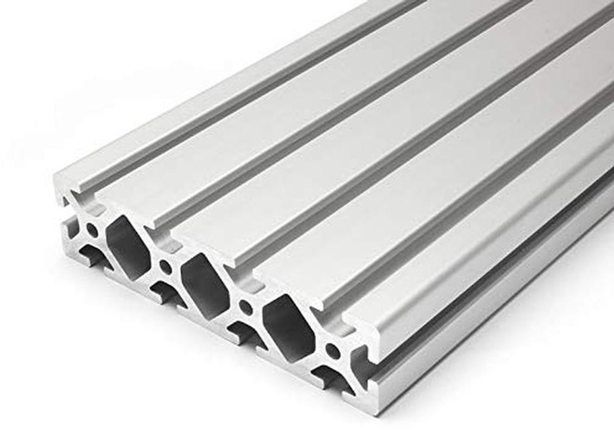 Zwaar Aluminium Profiel 40x160 Zilver Geanodiseerd I-Type Groef 8
