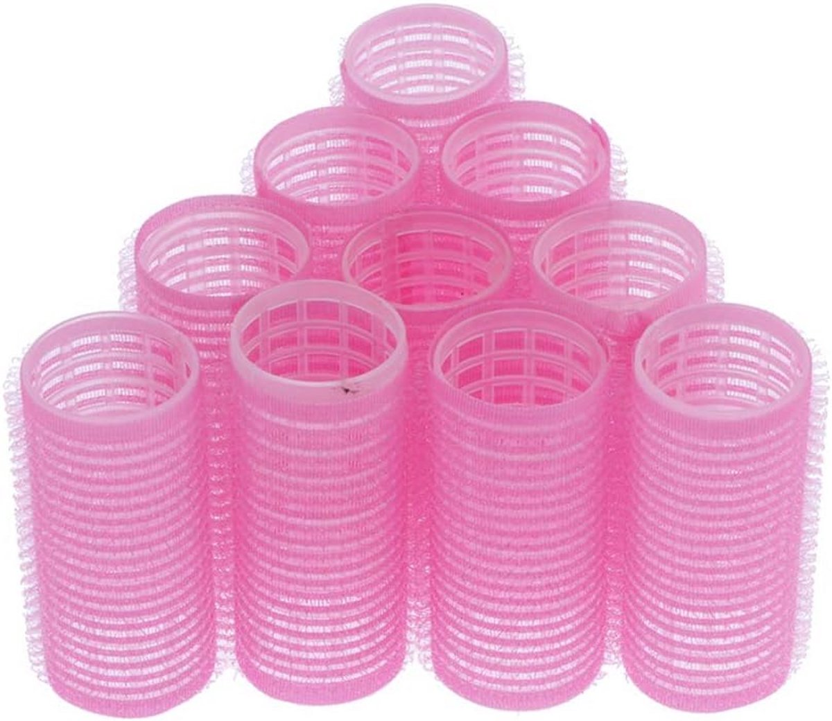 Zelfklevende Haarrollers voor Volume en Krullen zonder Hitte – 10 Stuks