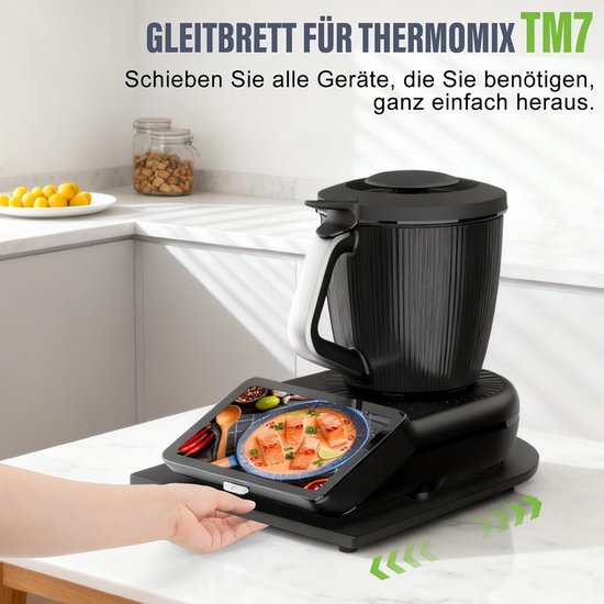 Glijplank voor Keukenmachine TM7 - Eenvoudig Verschuiven van Merkloos — afbeelding 5