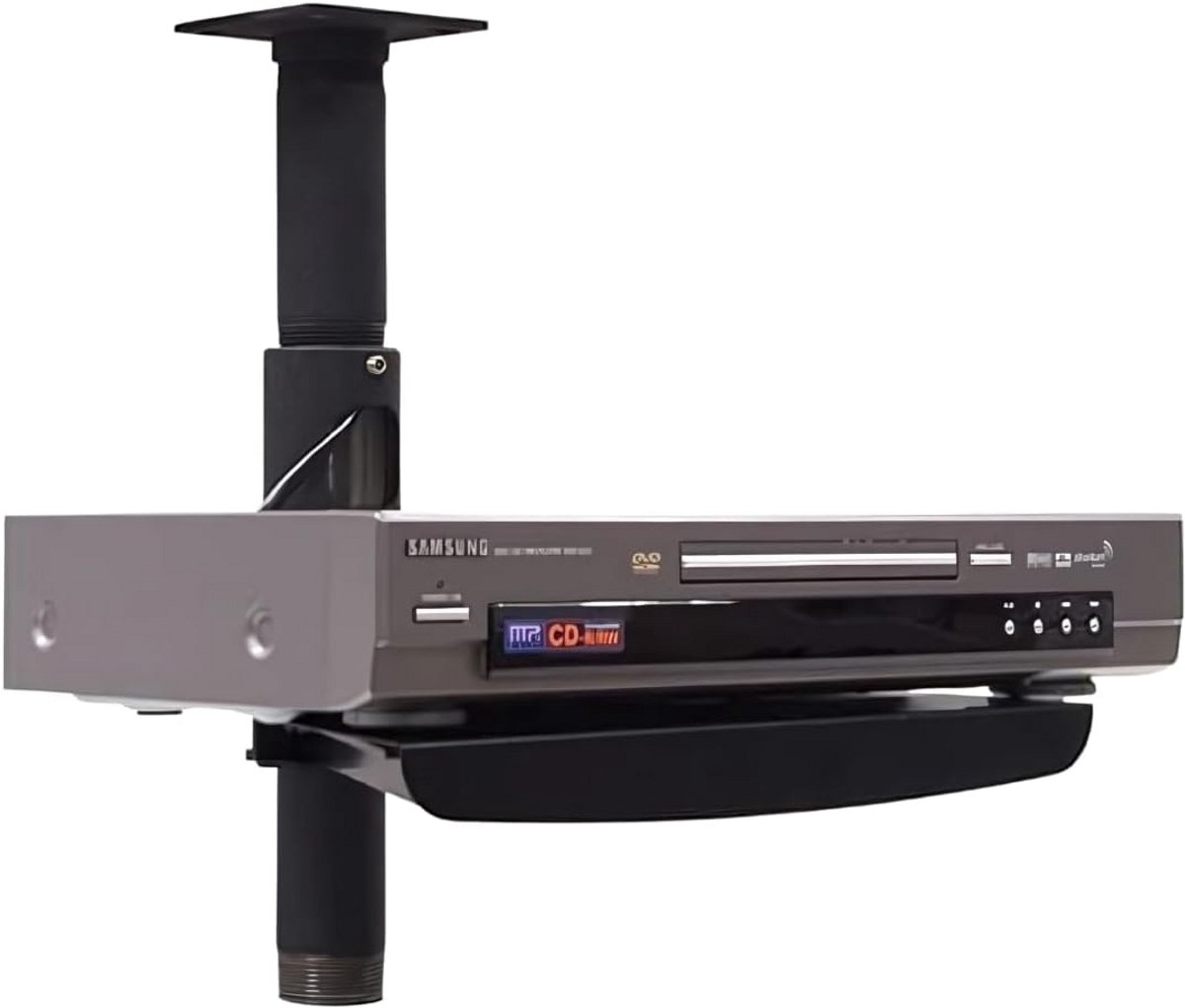 Professionele Vlakke TV Beugel voor Flat Panel Schermen - Muurmontage Zwart