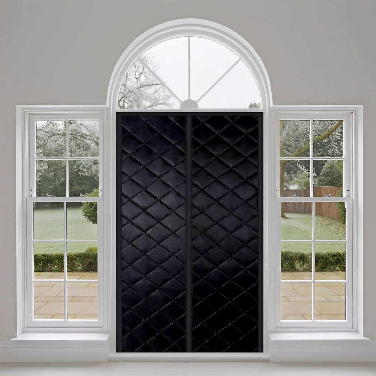 Magnetische Isolerende Schermdeur 120x195cm - Winddicht & Waterdicht voor Koude Bescherming