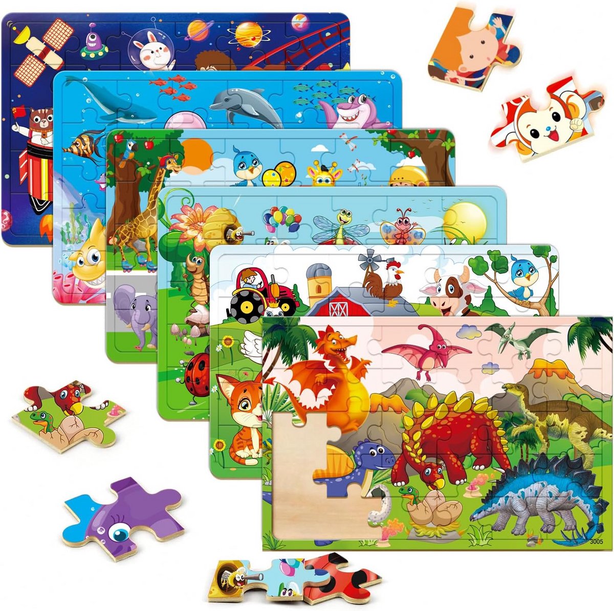 1000 Stuks Legpuzzel voor Volwassenen en Kinderen