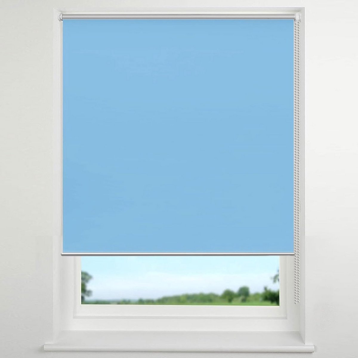 Verduisterend Rolgordijn 75x140 cm UV-Bescherming Thermisch Geen Boren Eenvoudige Montage