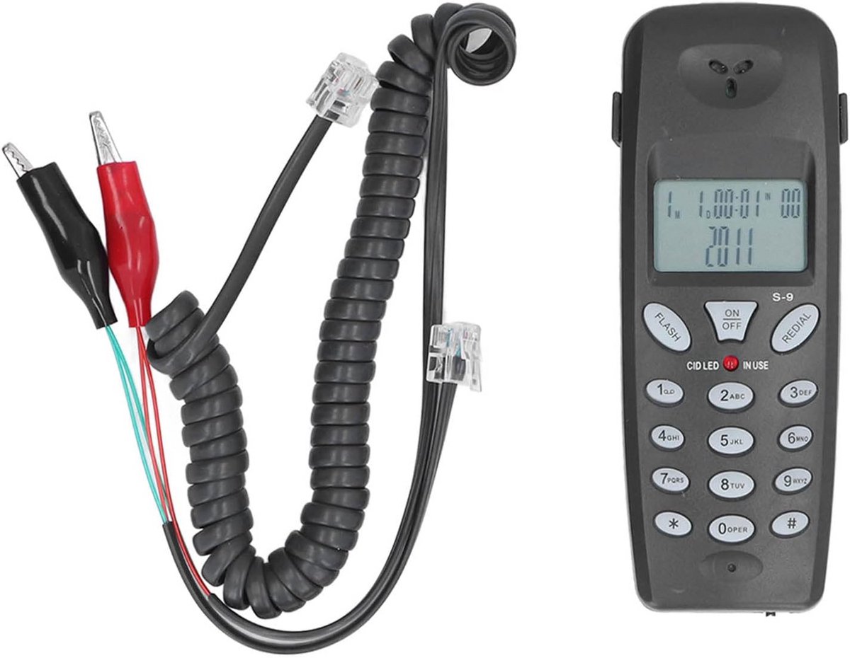 Vaste Telefoon met LCD-scherm en Herhaalfunctie voor Thuis en Kantoor