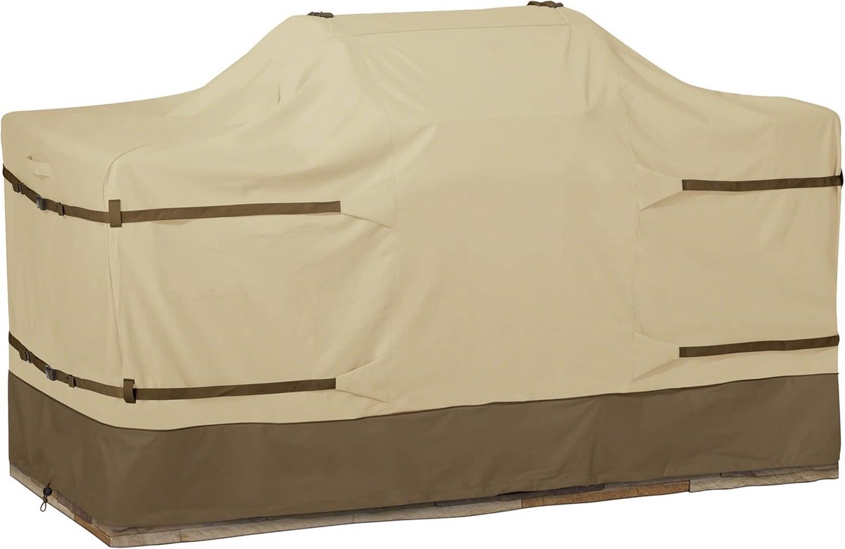 X-Large Volledige Dekking Grill Island Cover voor Buitengebruik