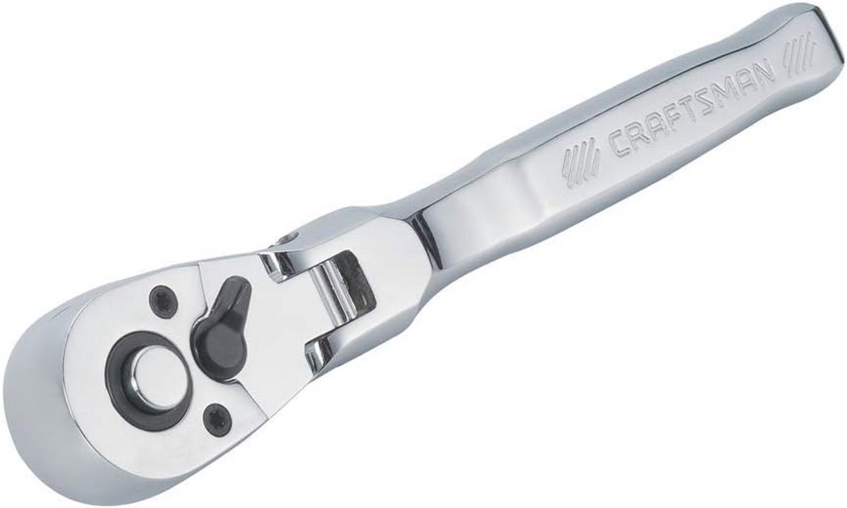 Flexibele Ratel Sleutel 3/8 Inch Aandrijving Tanden Vaste Kop Handgereedschap