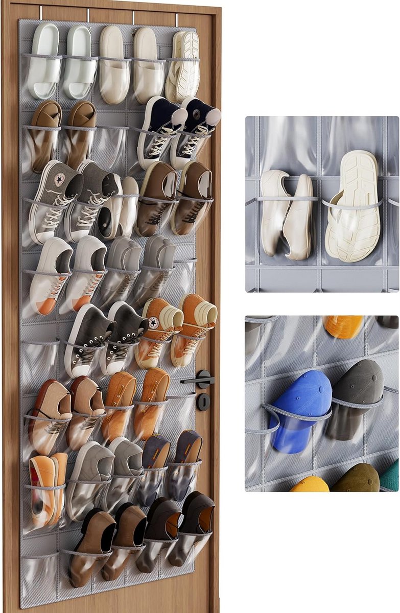 Opberghanger voor Kinder- en Volwassenschoenen - Deurvakken Organizer