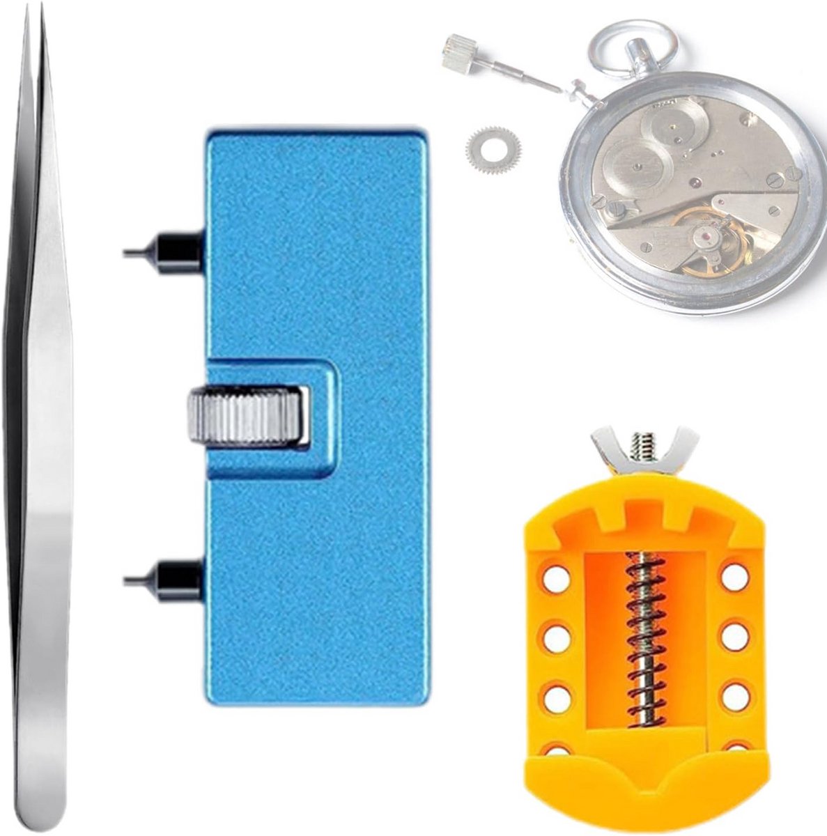 Horlogemaker Gereedschap Set voor Reparatie en Onderhoud van Horloges