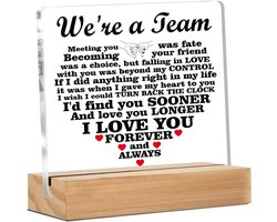 Romantisch Cadeau voor Haar en Hem - Team Tekst Bureau Decoratie