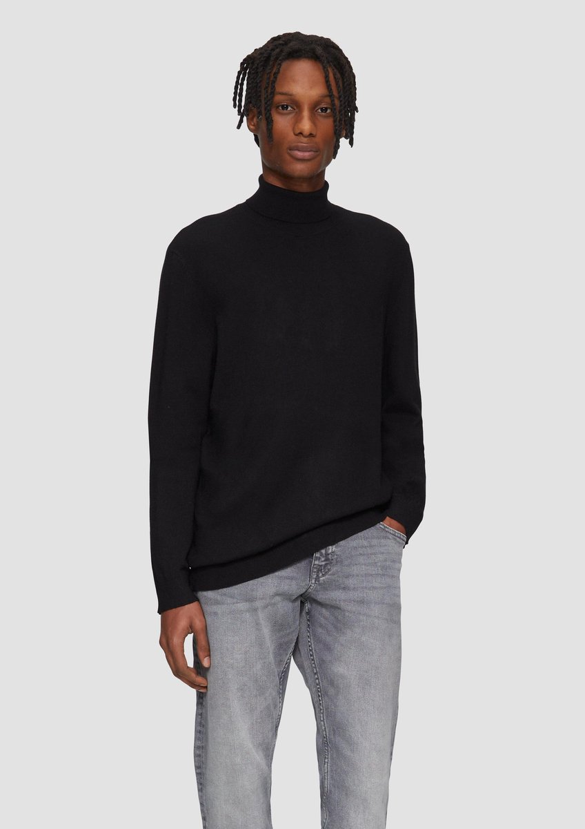 Q/S designed by - Pull - Maat XXL - Mannen - 9999 GREY/BLACK - Ramee