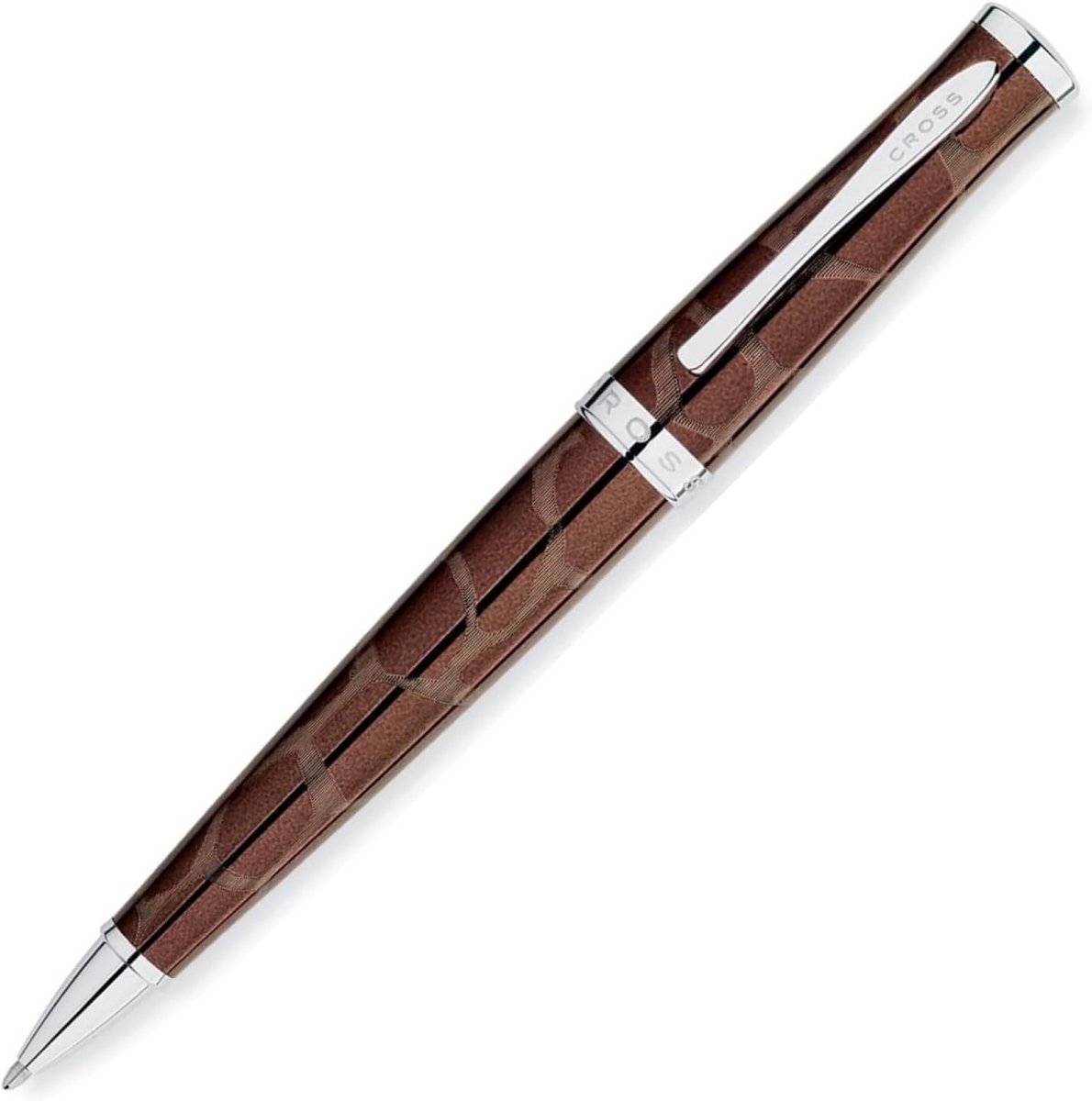 Luxe Balpen met Giraffe Patroon en Toermalijn Lak - Elegant Cadeau