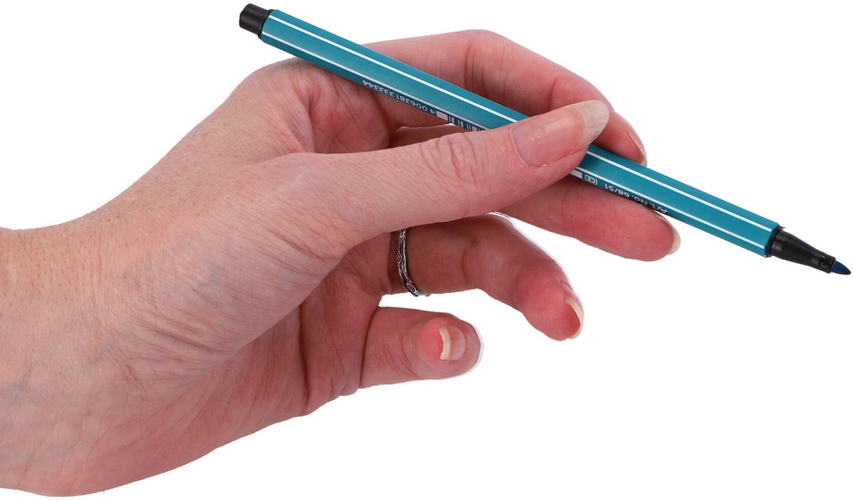 STABILO Pen 68 - Premium Viltstift - ColorParade - Antraciet/Roze - Set Met 20 Verschillende Kleuren — afbeelding 10
